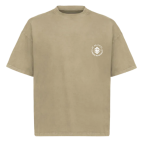 BG Logo Spread The Message Box T-shirt 'Soft Dune'