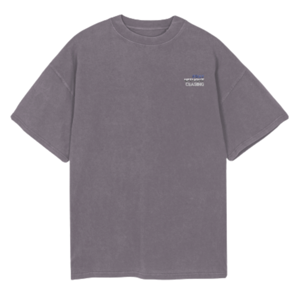 PRAY Oversized Unisex T-shirt Grey 