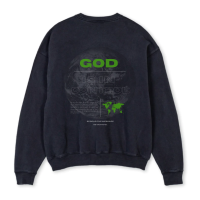 God is in Control Oversized Unisex Sweater