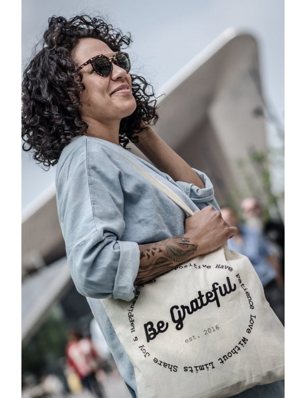 Be Grateful tote bag 